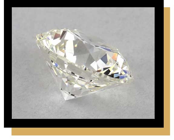 diamond colour h side view