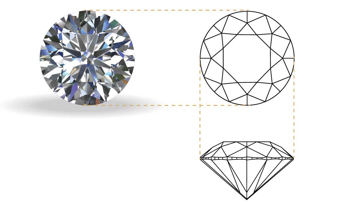 round brilliant diamond