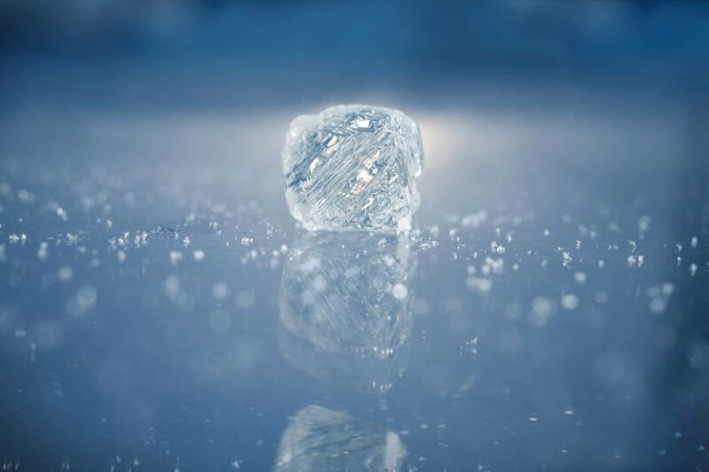 NDC Launches ‘Real ‘. Rare. Responsible’ Campaign with Lily James diamond stone