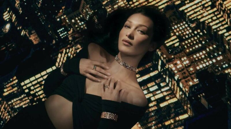 Bella Hadid Showcases Chopard’s ‘Ice Cube’ Collection in New Campaign bella