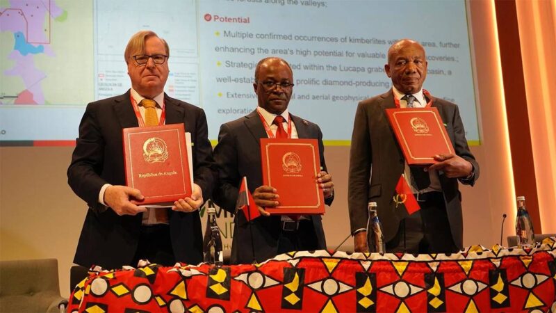Endiama and Jean Boulle Group Partner for Diamond Exploration in Angola endiama